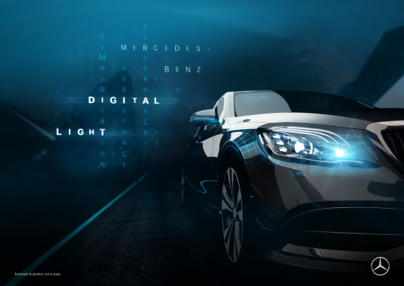 Daimler Digital Light